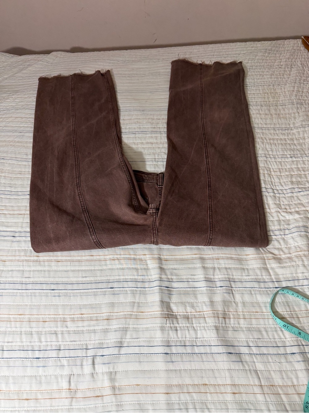 pistola Brown High-Rise Wide Leg Jeans - Picture 12 of 12